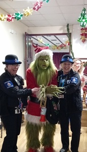 Thank goodness the Police managed to catch The Grinch!