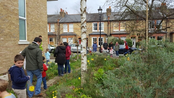 easter egg 2016 view from garden