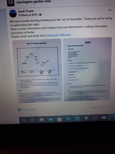 chocolate making recipe