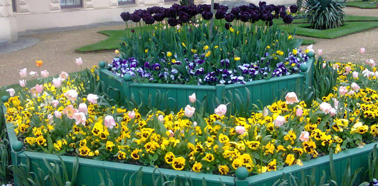 Osborne House Flower bed