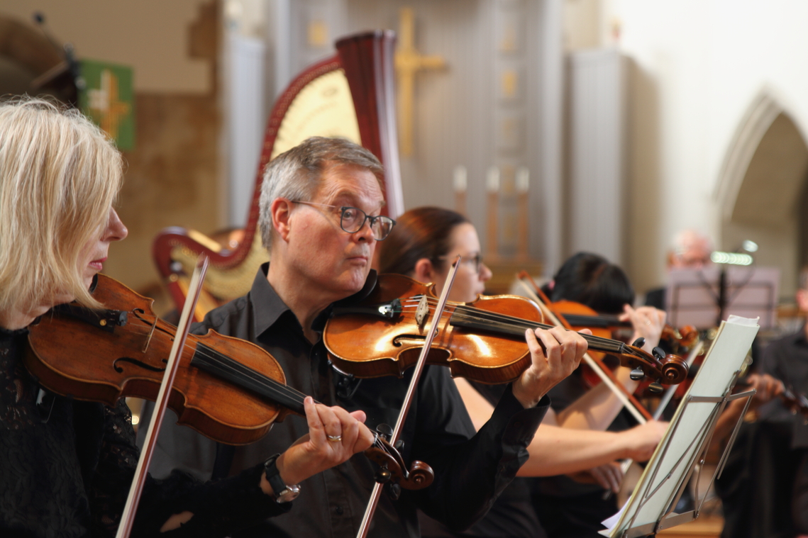 More violins