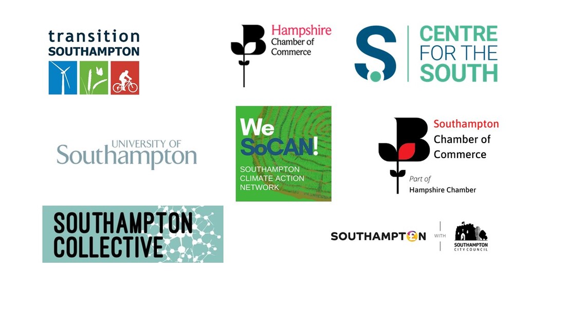 collage of supporters