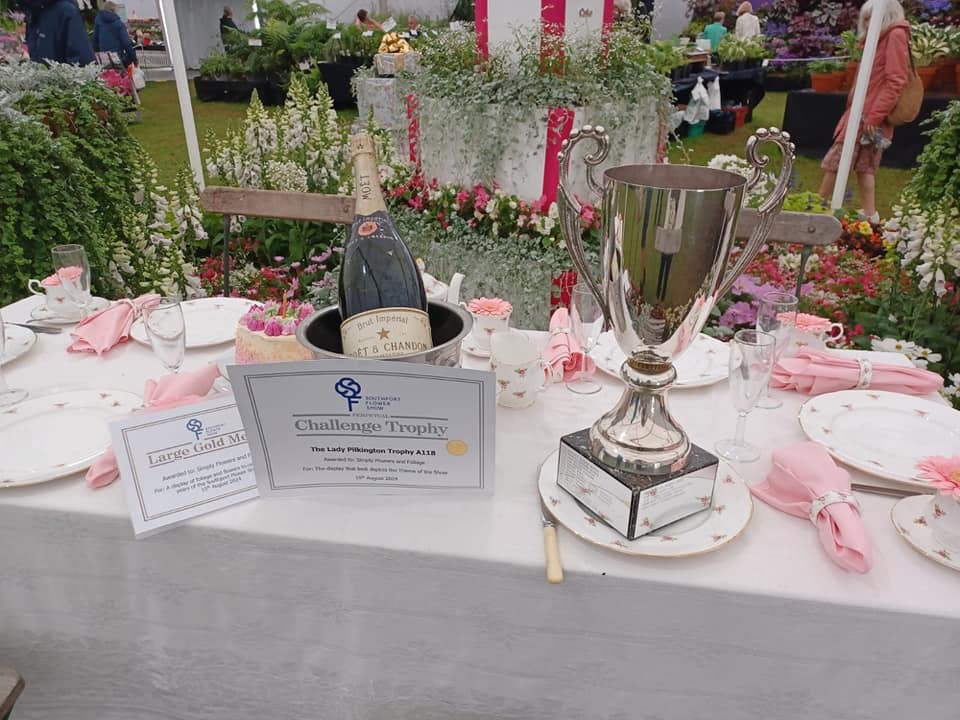 Southport Flower Show 2024 trophy