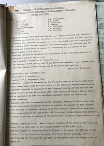 Meeting 19 December 1949