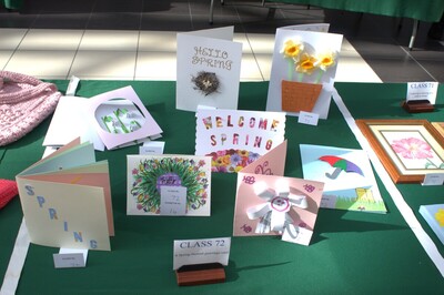 Spring Show 2026 A Spring themed greetings card Class