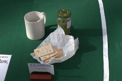 Spring Show 2026 A jar of pesto Class