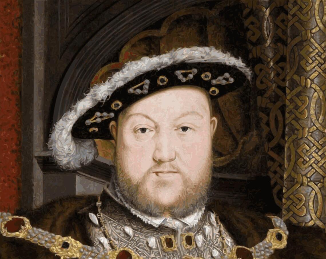 portrait of Henry 8th