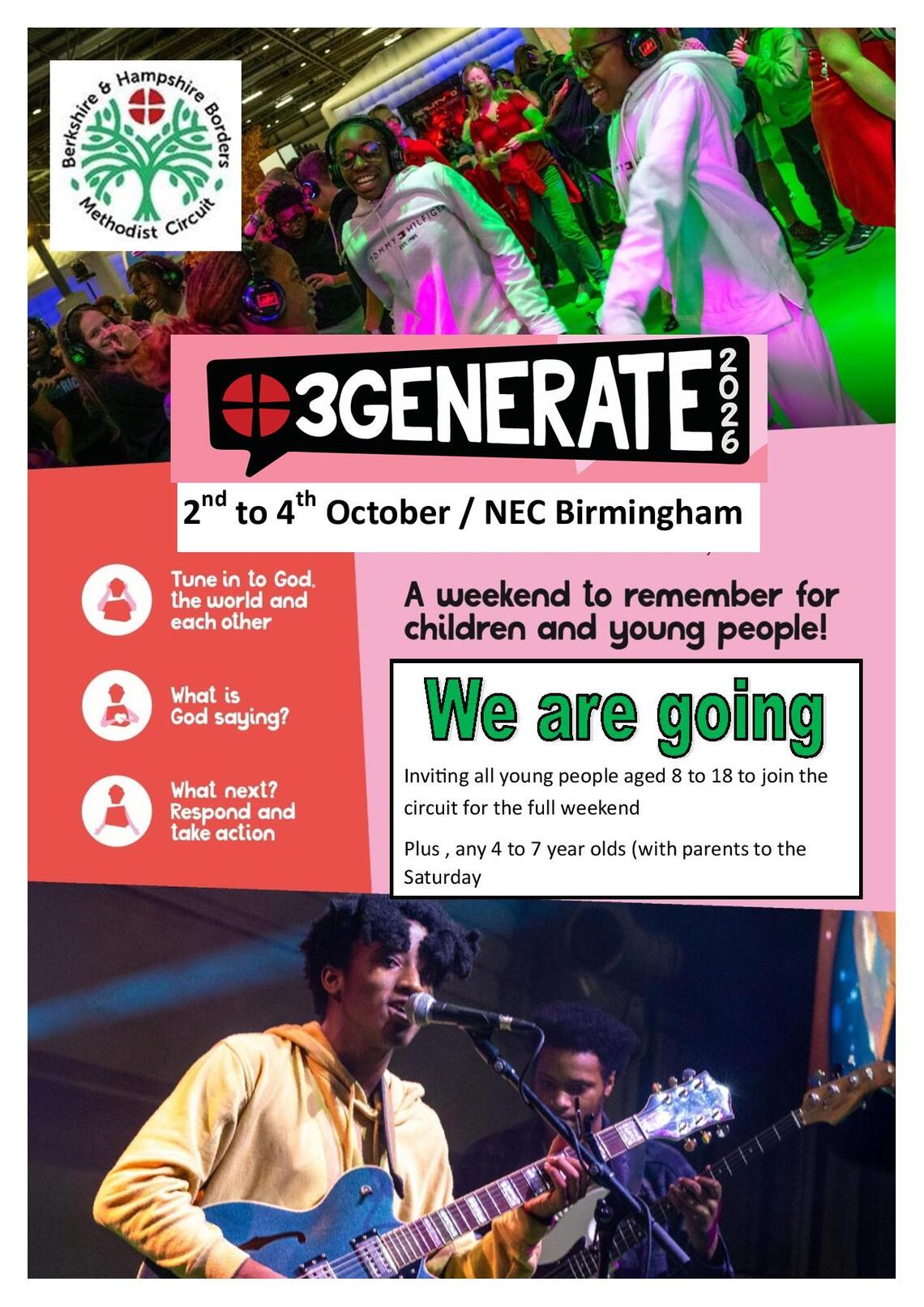 3GENERATE Save the date Poster