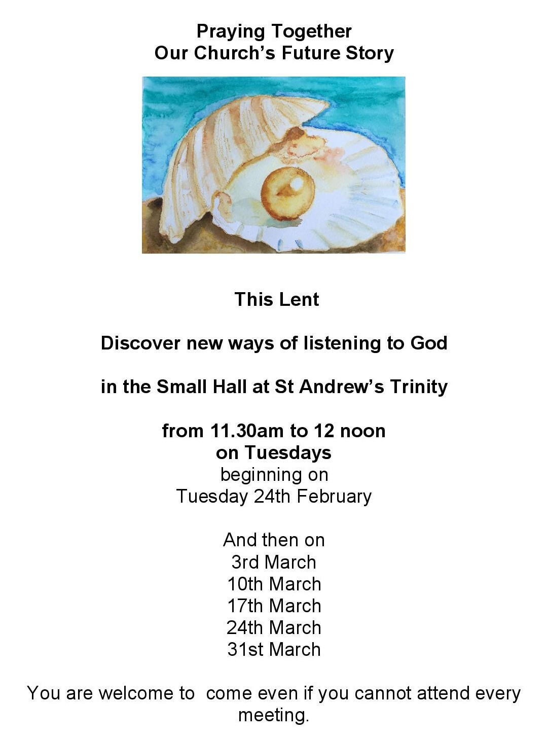 Lent 2026 - Praying Together Praying Together Our Church&rsquo;s Future Story