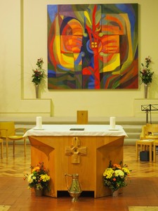 St Barnabas Church altar