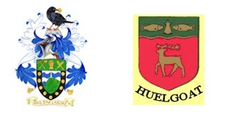 St Just District and Huelgoat Twinning Association logo