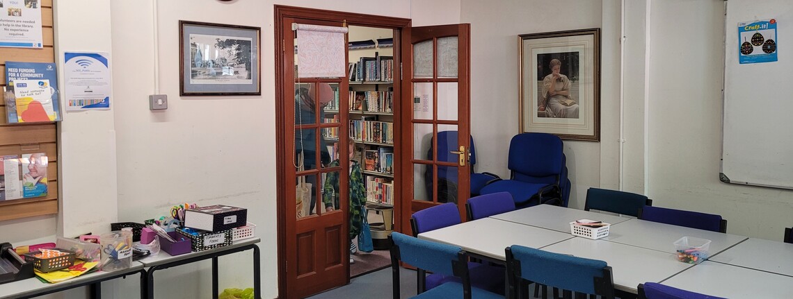 Community Room Doors