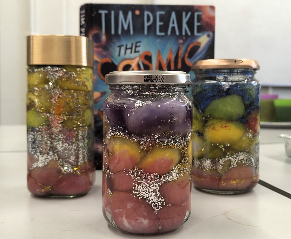 Craft and book Tim Peake universe