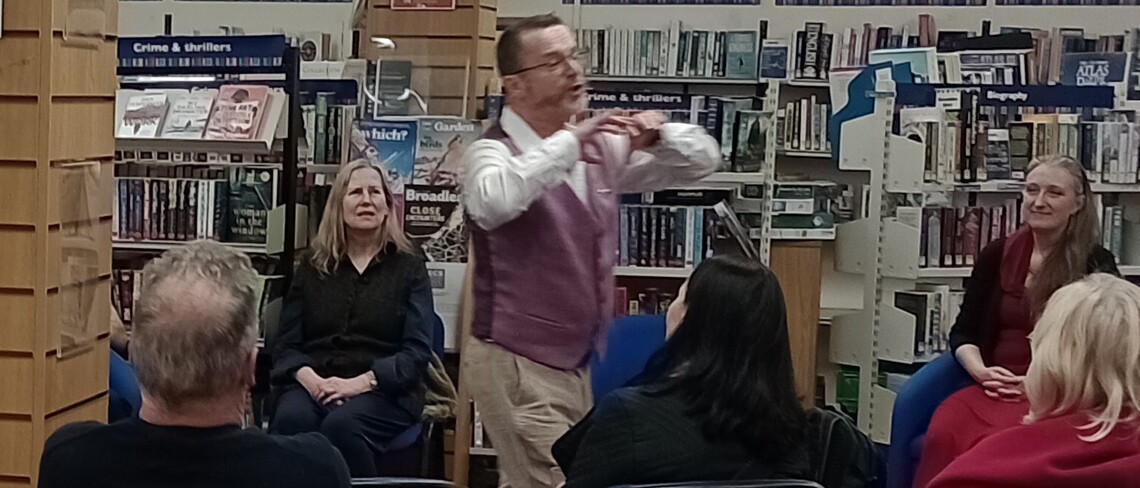 World Book Night 2024 Storyteller in Action