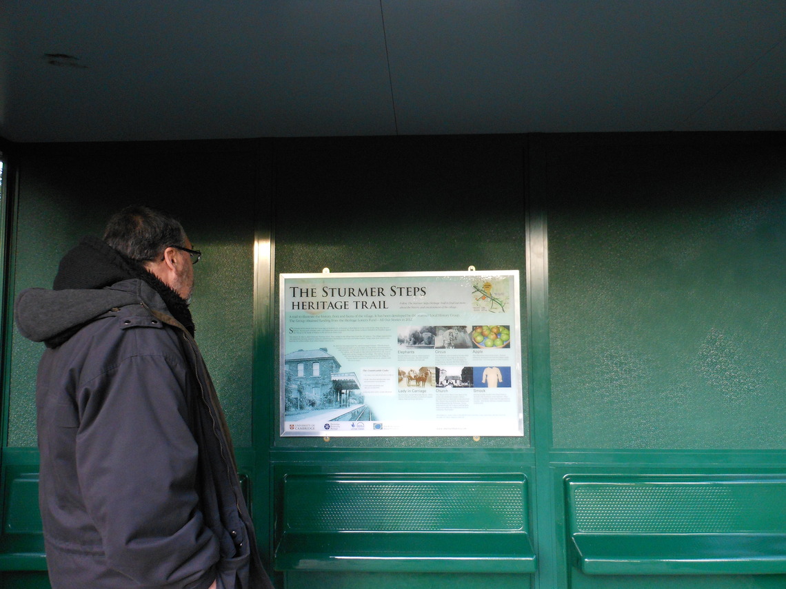 First Heritage Board in Pocket Park