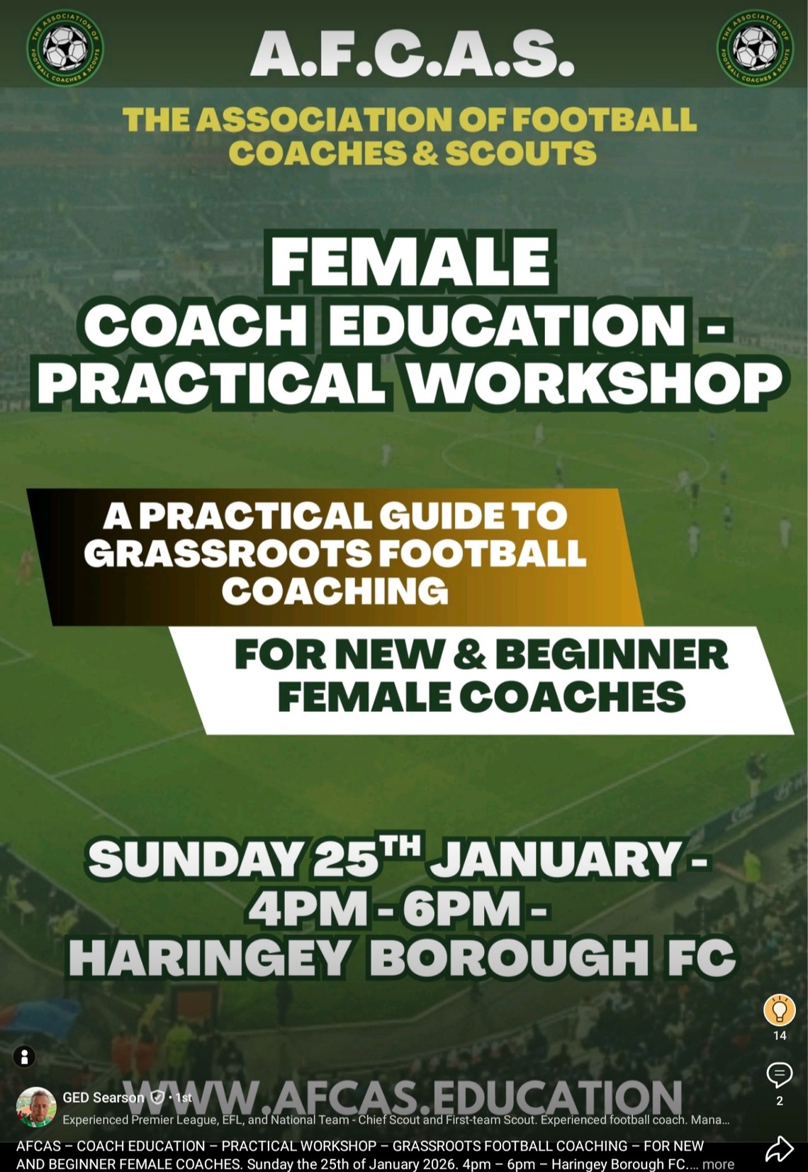 Female coaching 