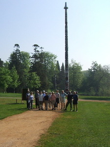 Totem Pole, Virginia Water, May 2008