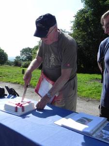 Cutting the 30th Birthday Cake