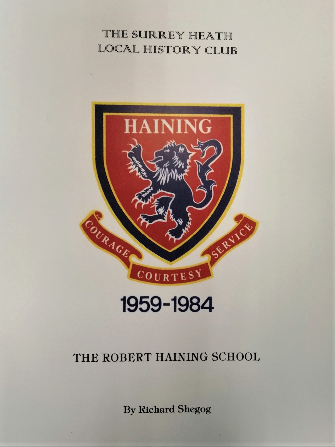 THE ROBERT HAINING SCHOOL MYTCHETT