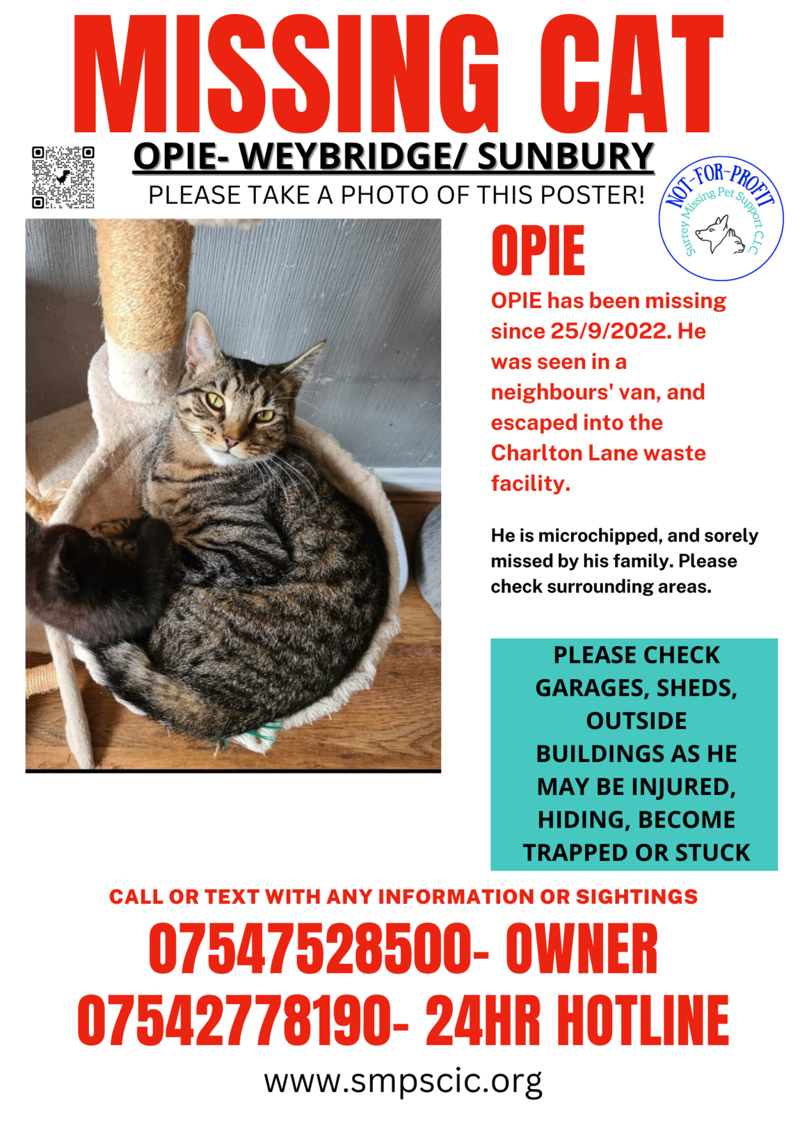 opie missing