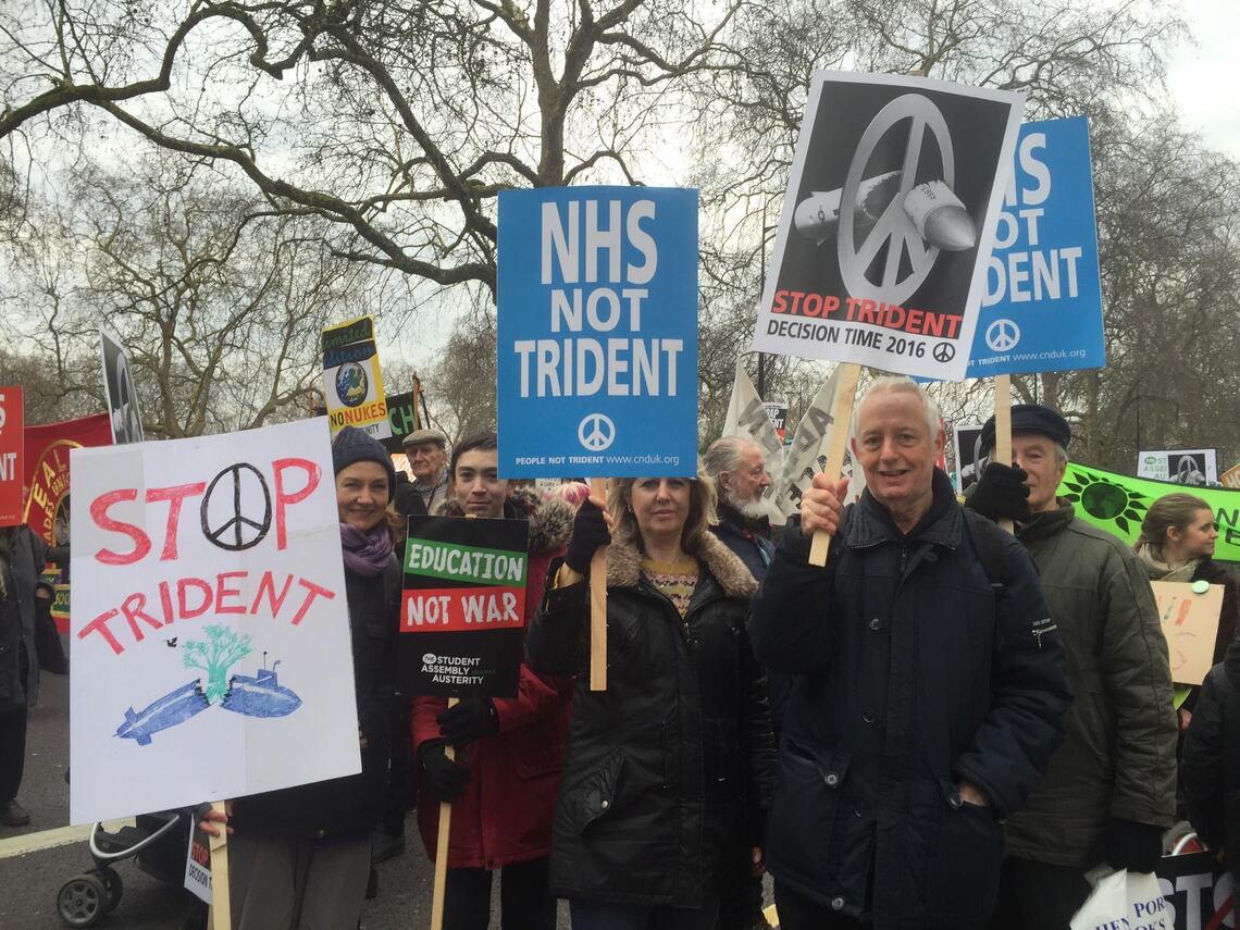Anti-trident March - Feb 2016