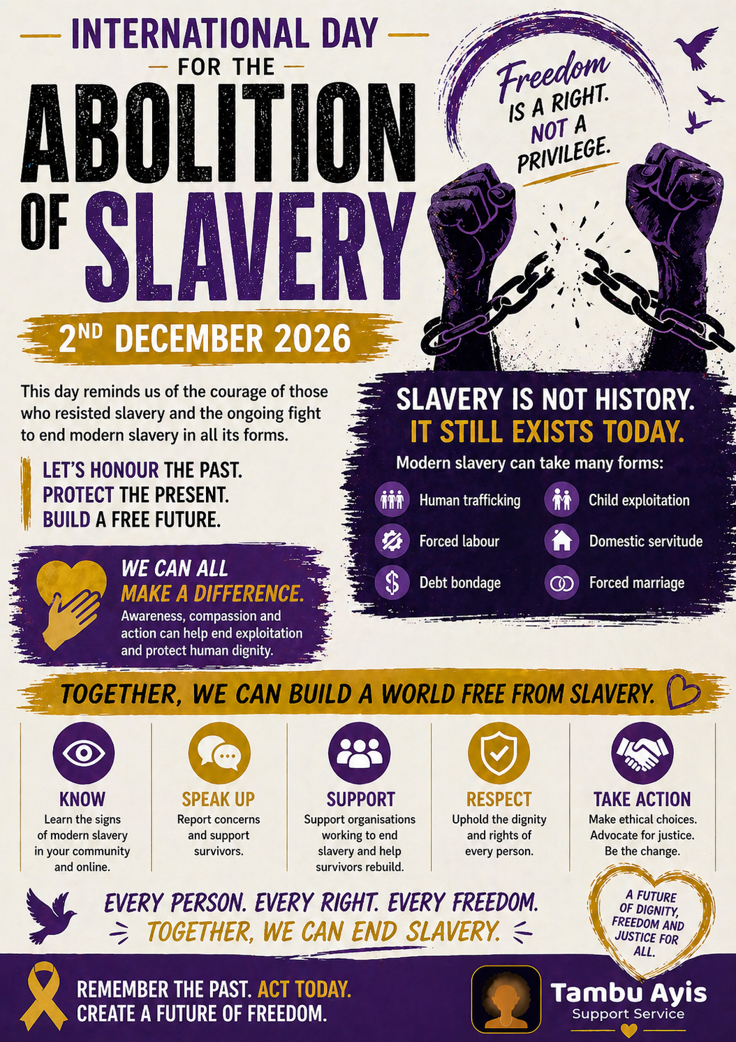 International Day for the Abolition of Slavery 