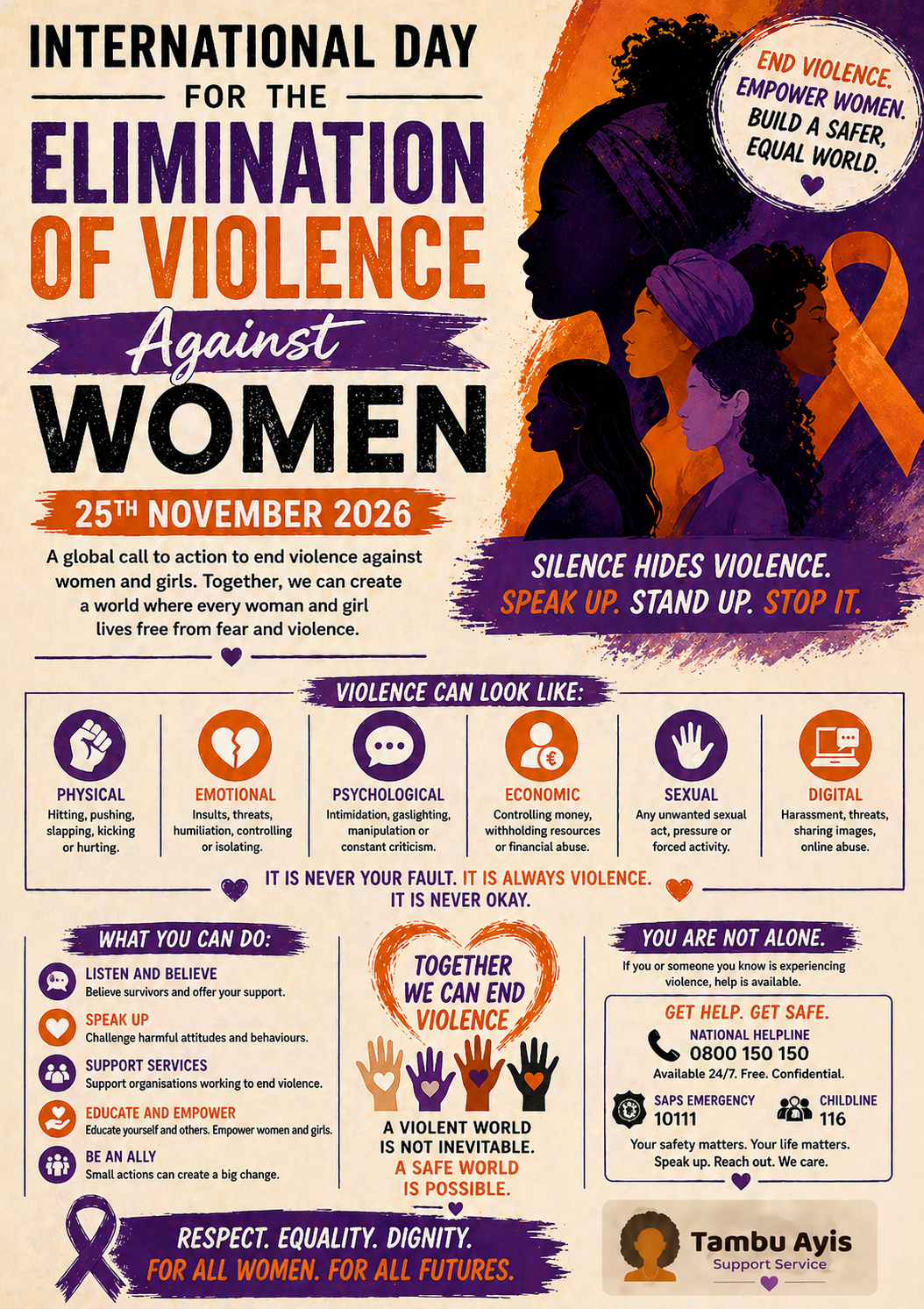 International Day for the Elimination of Violence Against Women 