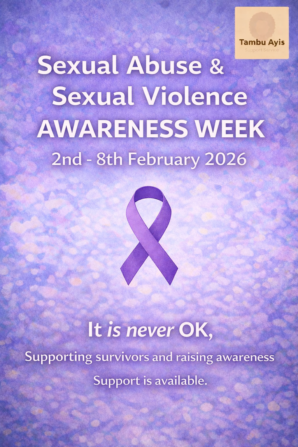 Sexual abuse and sexual violence awareness w