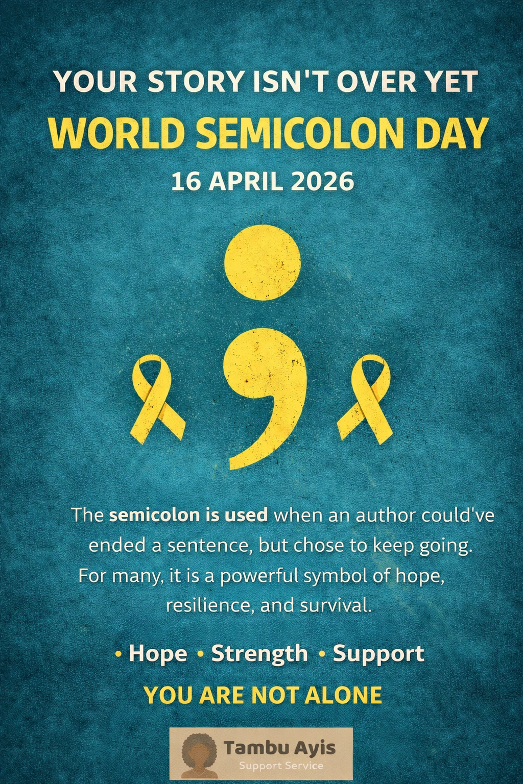 World Semicolon Day