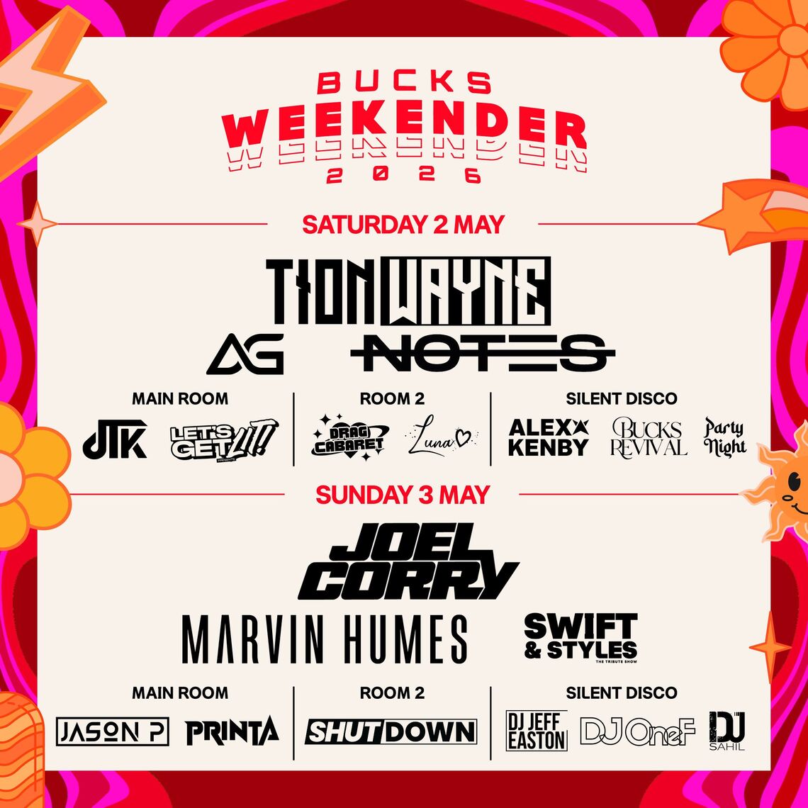 Bucks Weekender 02-05-26
