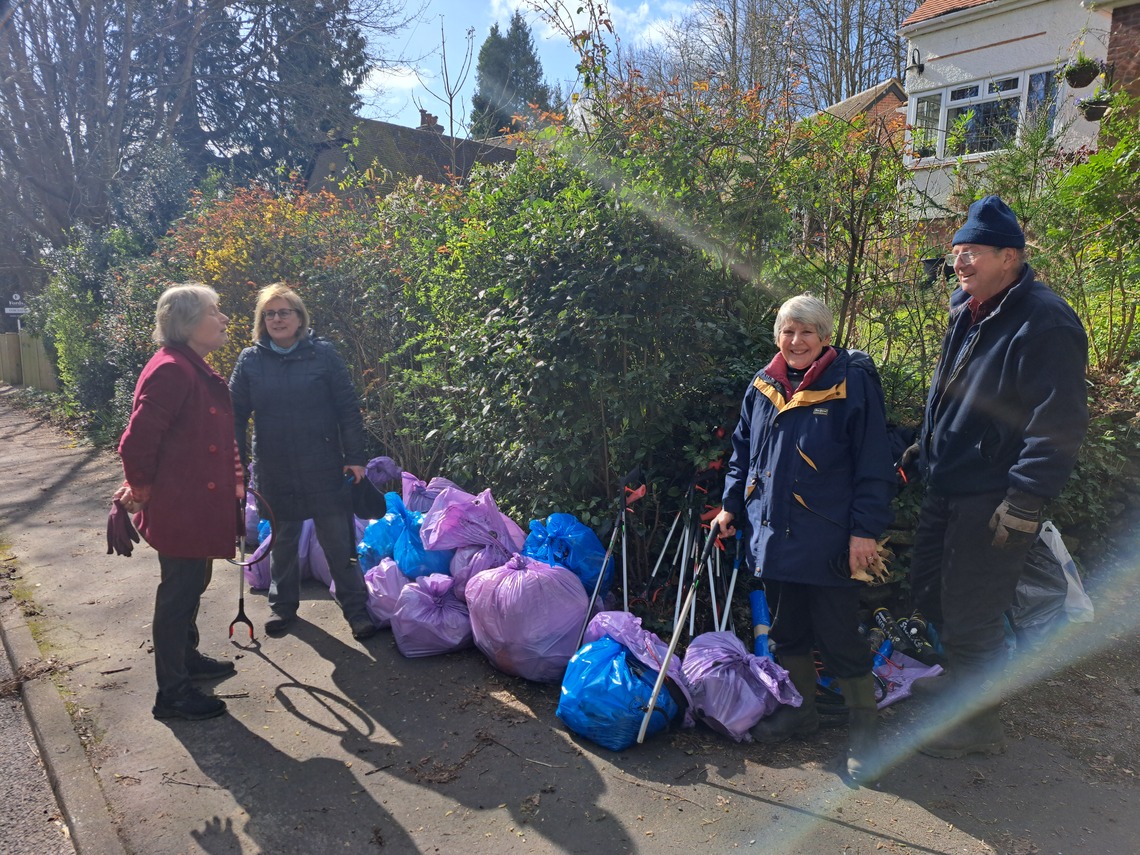 Lucas Road Litter Pick 14-03-26