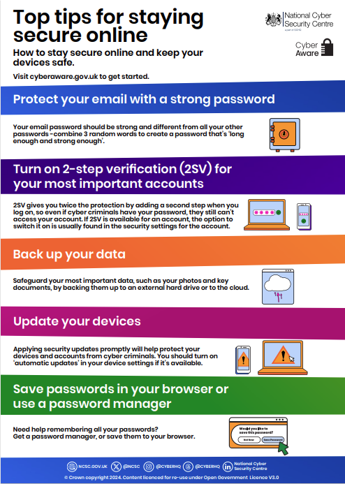 On-Line Security Tips 07-2024