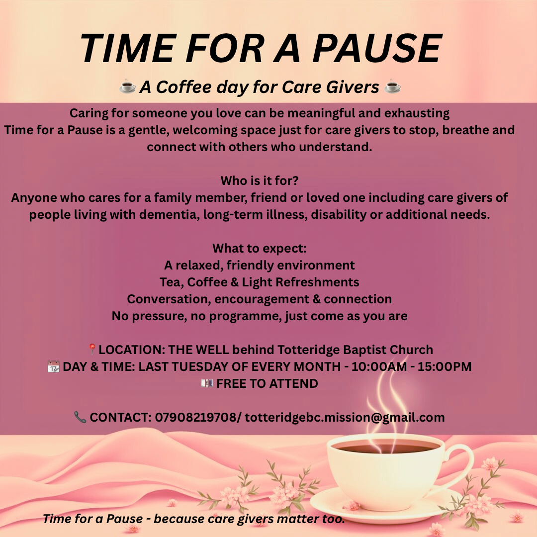Totteridge Baptist Coffee 02-2026