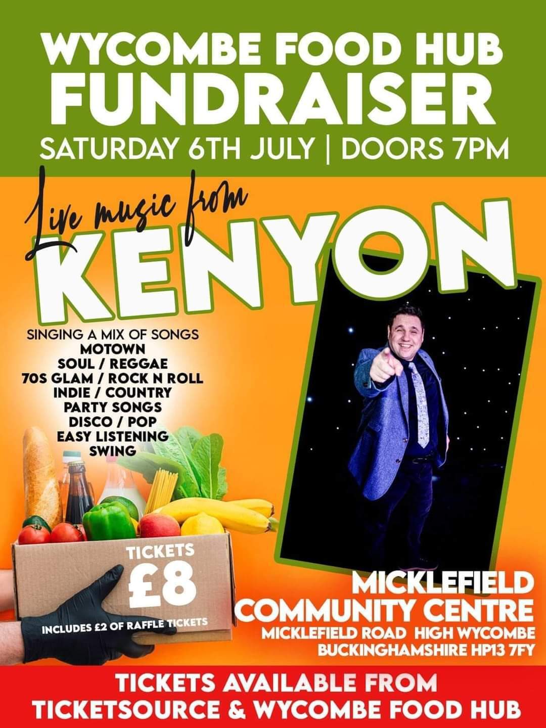 Wycombe Food Hub Fundraiser 06-07-24