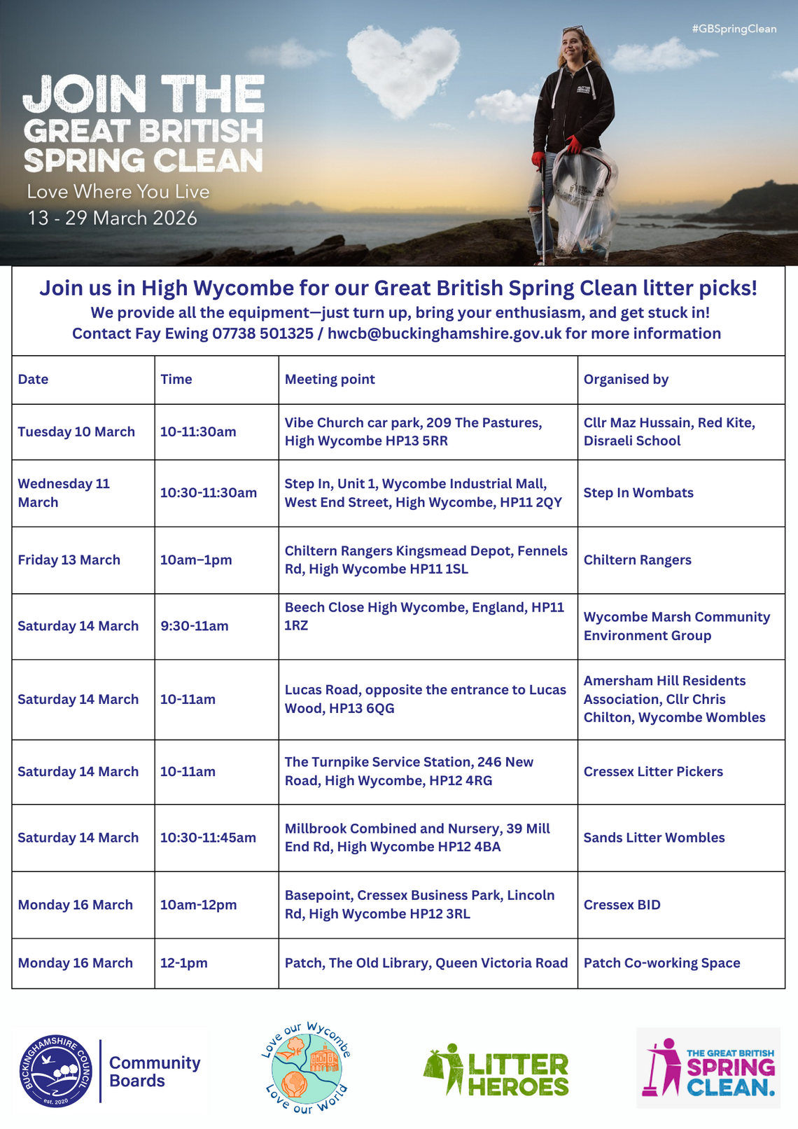 Wycombe Litter Pick 03-2026 P1
