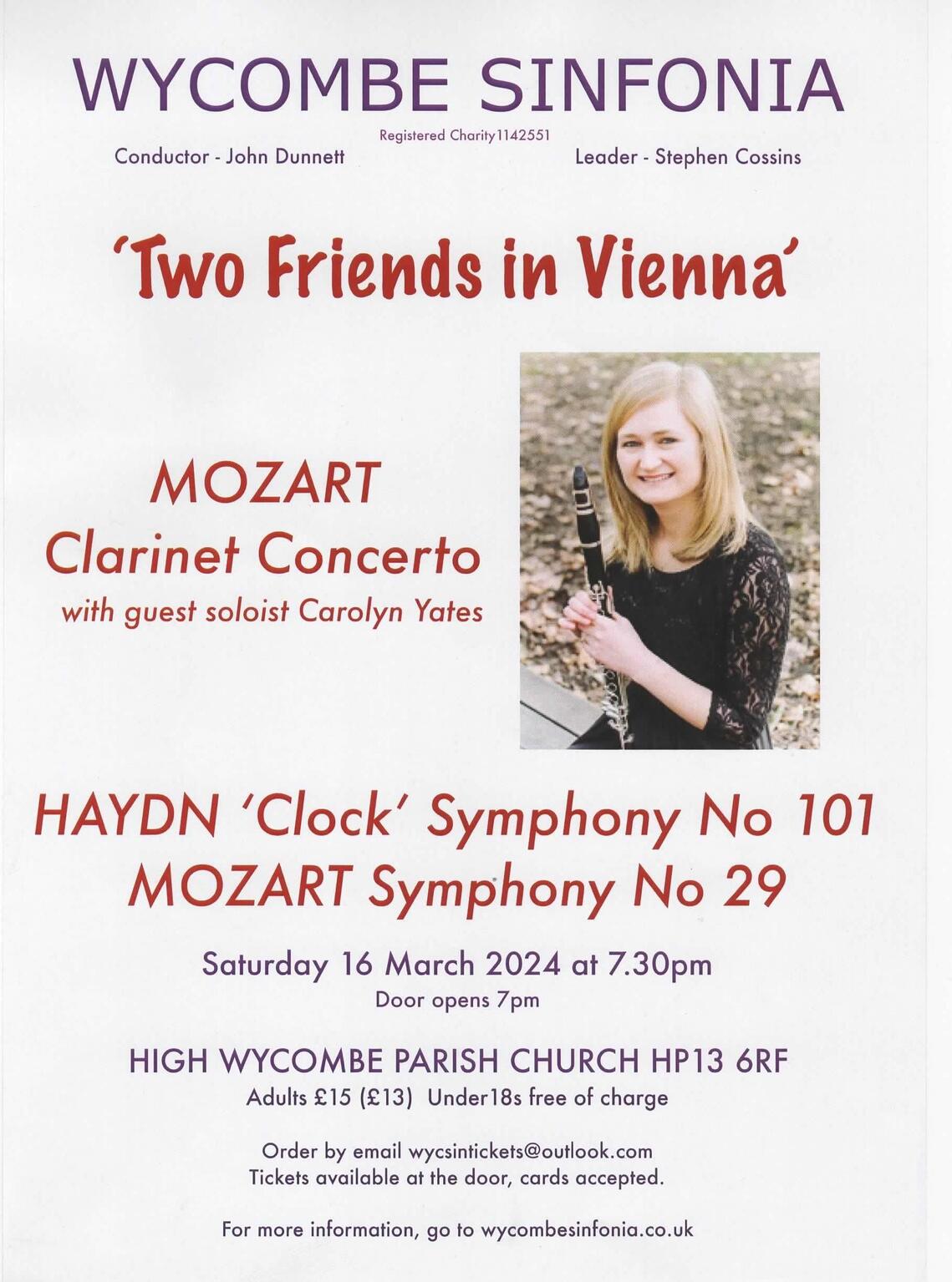 Wycombe Sinfonia 16-03-24