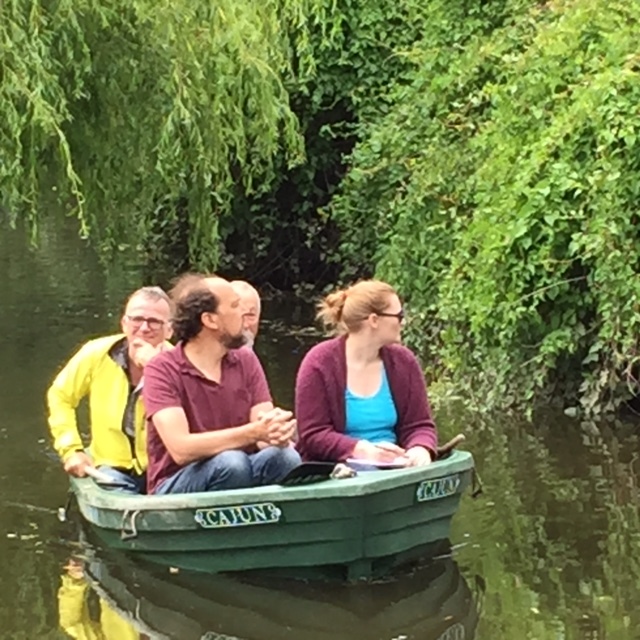 Boating on the tidal Crane