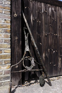 First lot of rubbish from river