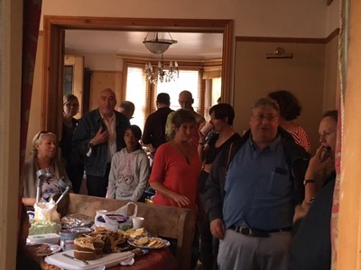 Tea at Carolyn and Richard's