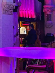 Patrick our fantastic accompanist!