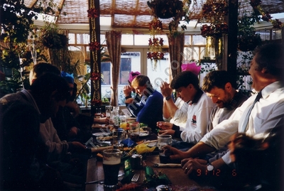 Cambridge Xmas meal 1991 004