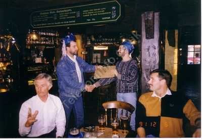 Cambridge Xmas meal 1991 007