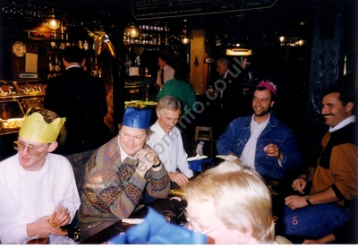 Cambridge Xmas meal 1991 008