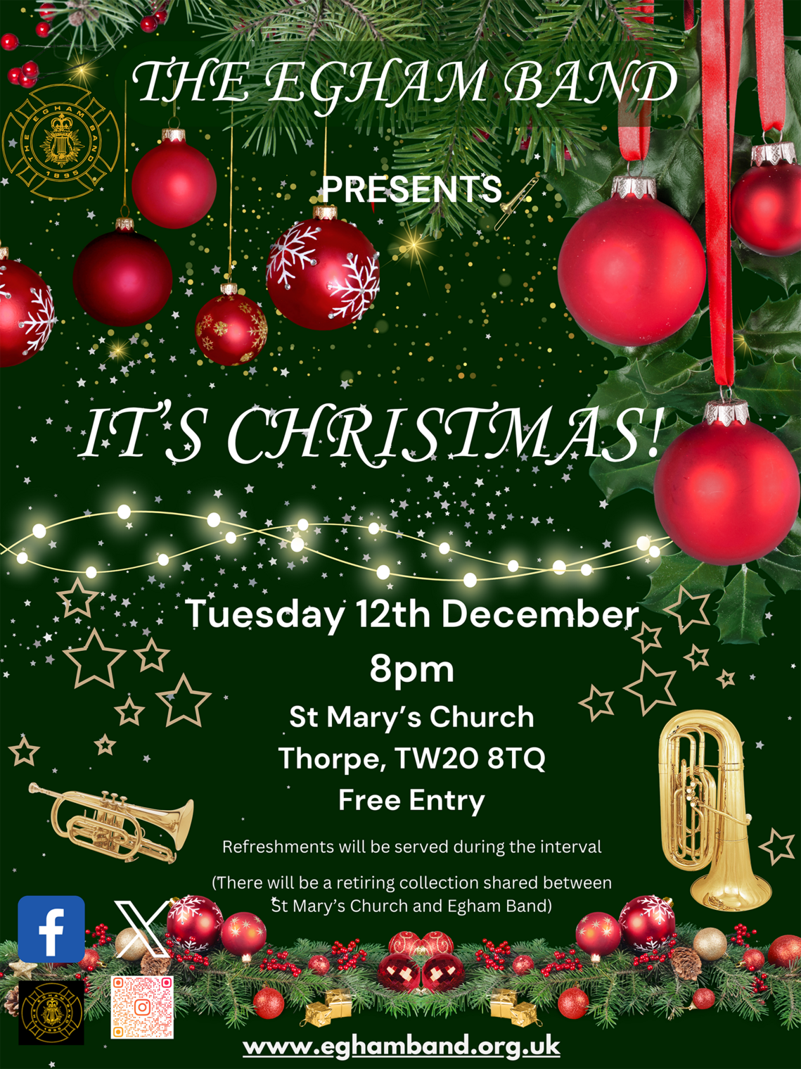 2023 St Mary's, Thorpe EB Christmas Concert