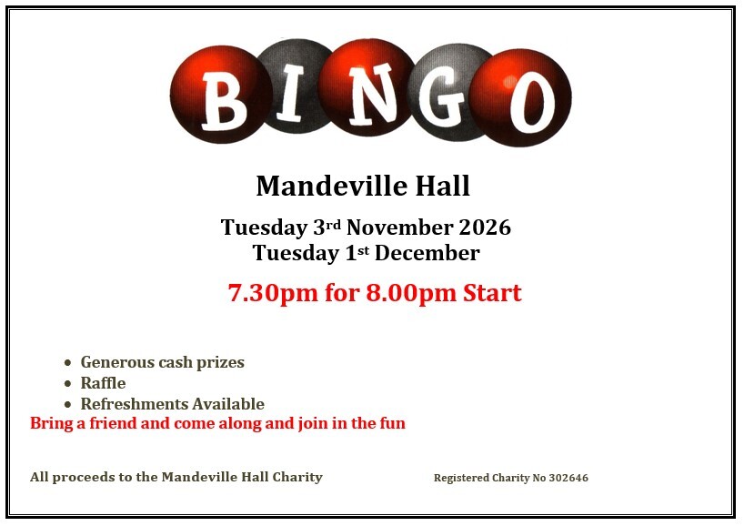 Bingo Nov Dec 2026