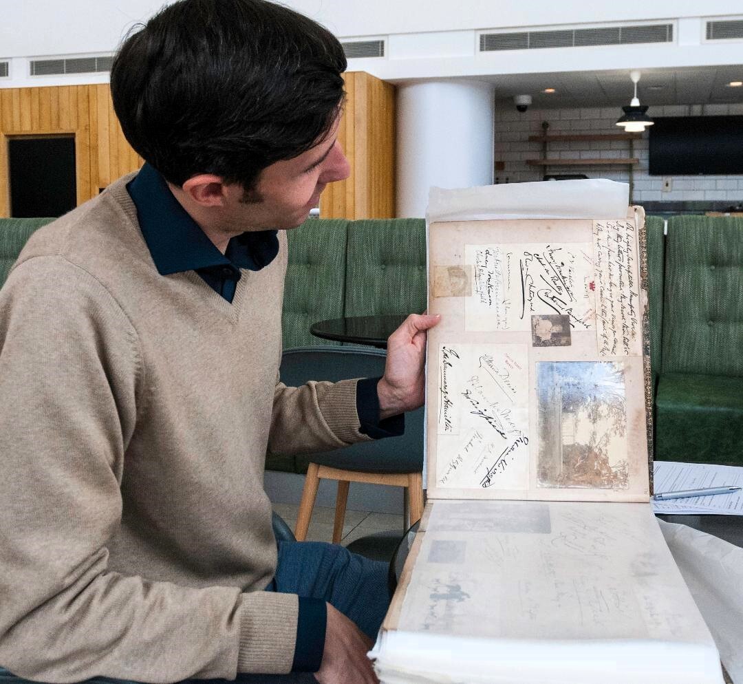 Matthew Waters examines the file