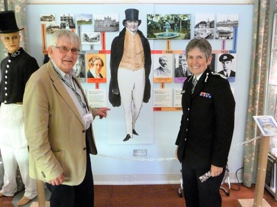 Metropolitan Police Commissioner's visit to Peel Museum