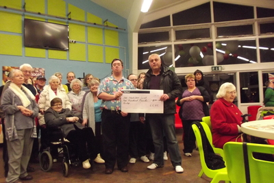 2012 Classic Car Cheque Presentation