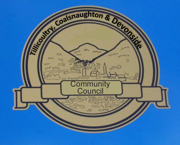 Tillicoultry, Coalsnaughton & Devonside Community Council logo