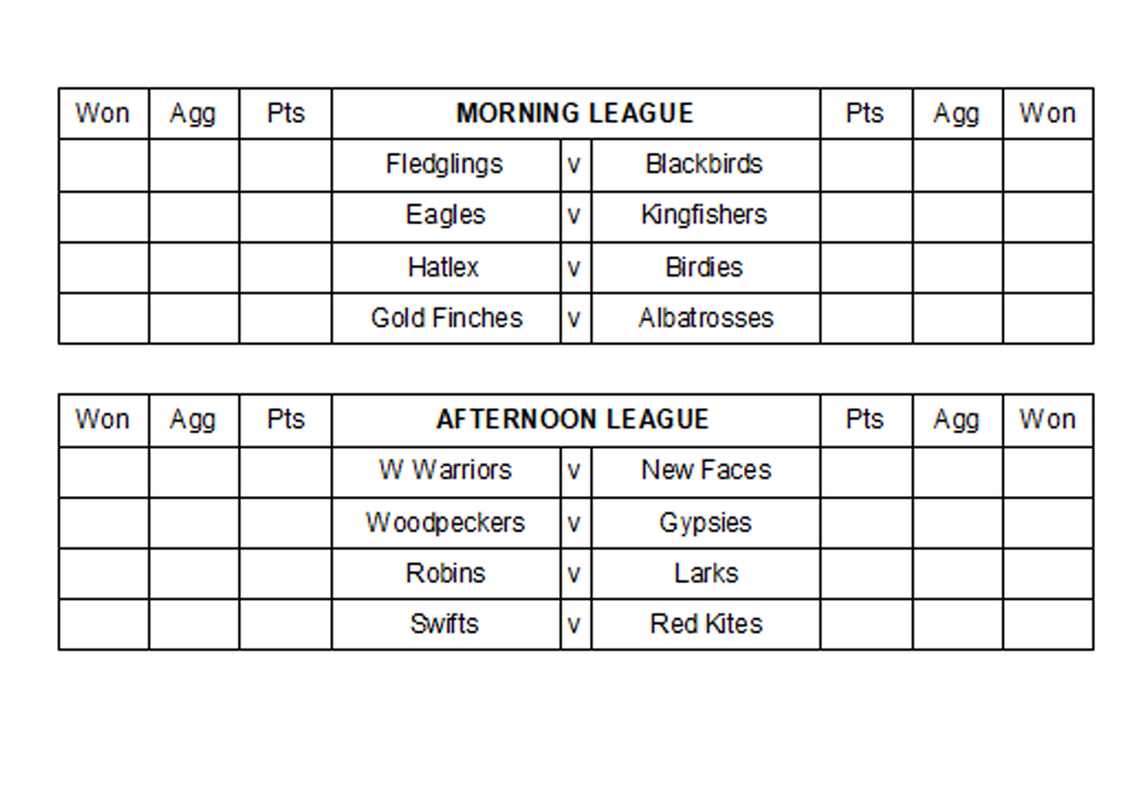 Weekly Results Summary 3